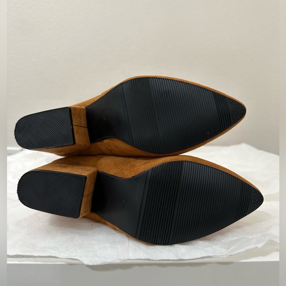 Winter brown Boots. Over the knee boots in suede. Never worn. - Picture 3 of 5